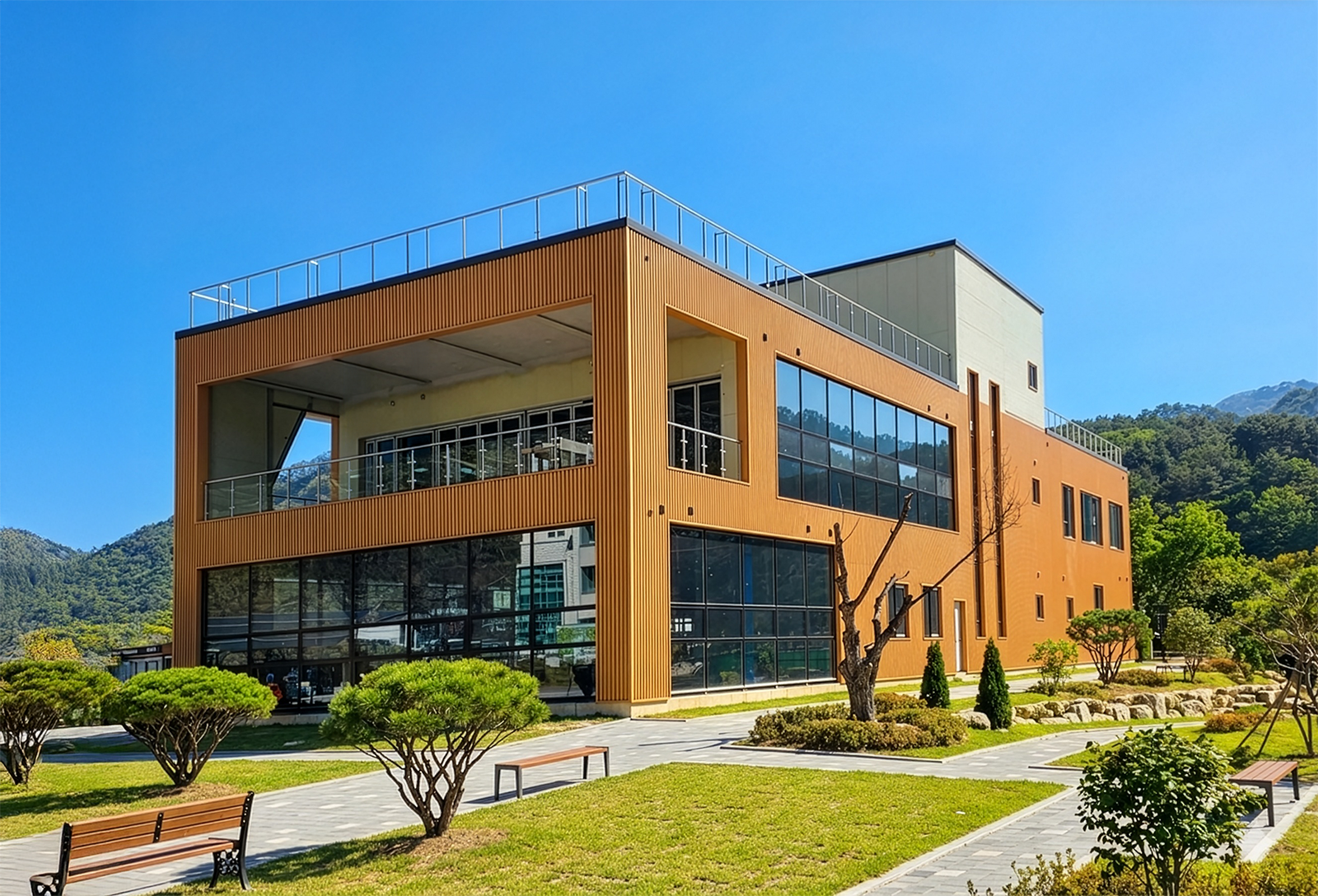 Metalrouver_중골_나무무늬_근린생활시설_강원도인제군_04